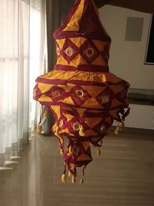 Bohemian Fabric Hanging Lamp