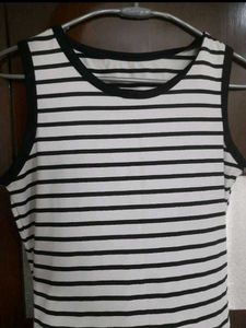 Striped Fitted Top