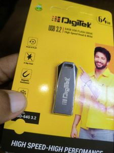 DigiTek 64GB USB 3.2 Flash Drive