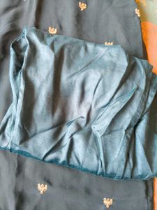 Blue Pakistani Kurta Set With Dupatta