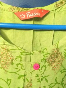 Kurta Pista Green