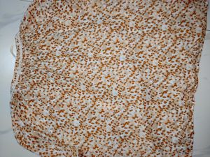 Lace Aesthetic Print Top