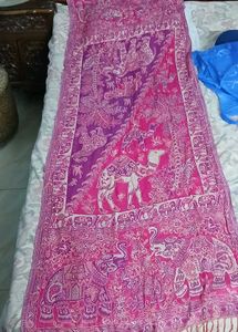 Pink Elephant &amp; Camel Scarf