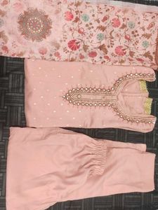 Blush Embellished Kurti