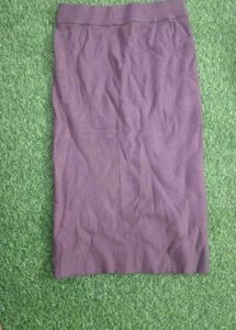 woolen skirt, brown colour