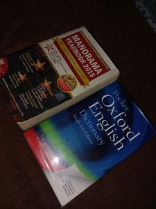 2BOOK COMBO( Manorama Yearbook 2015 &amp; Oxford English Dictionary )