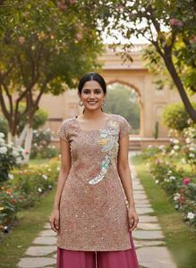 Boutique  Kurta Pure  Silk