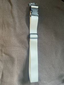 White Buckle Belt