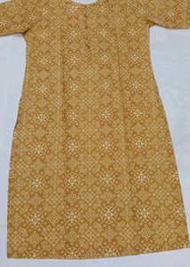 small collar kurti