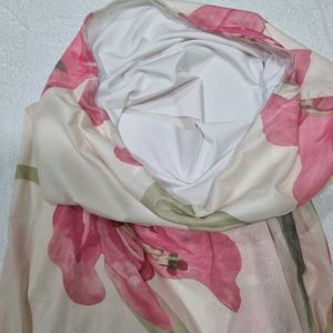 Floral Beach cover up skirt (free size)