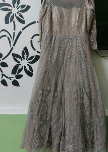 Silver Grey Gwon Duppata