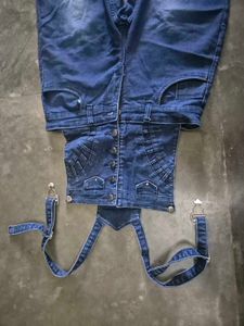 Denim jumpsuit