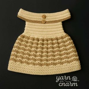 Handmade Crochet Baby Dress