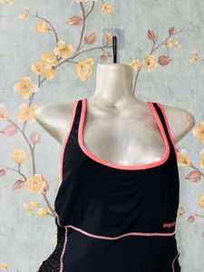 Sporty Black Swimsuit