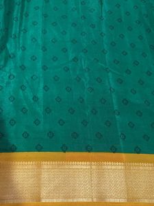 Brinjal Purple And Yellow Joint Saree For Grabs