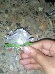 Rose Silver Hair Clip
