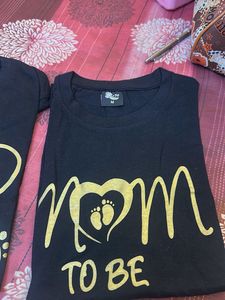 Mom Dad To Be Tshirt