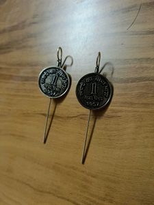 Vintage Coin Earrings