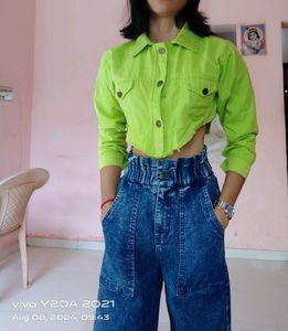Neon Green Jacket