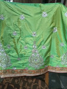 Gold Embellished Sari Blouse