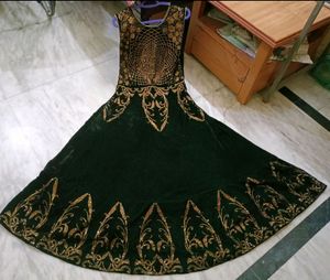 green Designer Gown 🔥😍 Price Dropped Today ❗