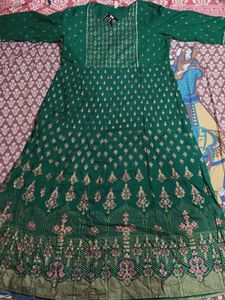 Elegant Green Gown