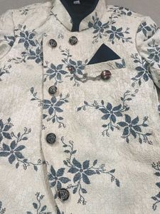 Servani type coti with kurta and leggi