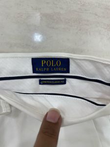 ⚓️ Polo RL White Chino Shorts-Yacht Club Chic!