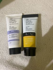Deconstruct Sunscreen And Moisturiser