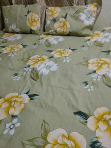 Bedsheet With Free Socks 🧦😉