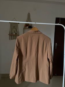 CLASSIC TAN BROWN TAILORED BLAZER