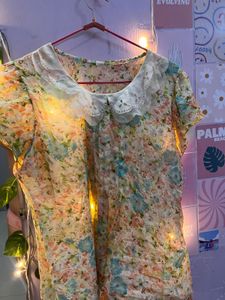 Cute Floral Top