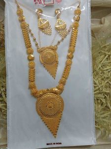 Gold-Tone Necklace,  Aaram  &amp; Earring Set