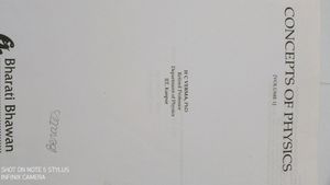 HC VERMA Physics Vol. 1&amp;2
