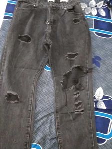 Ripped Black Jeans