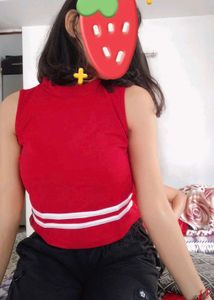 Girls Stylish Sleeveless Top