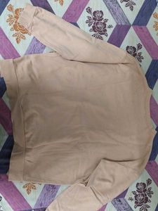 Peach Oversized Sweatshirt