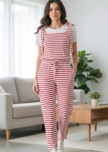 Striped Jumpsuit