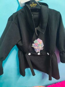 Black Belted Jacket