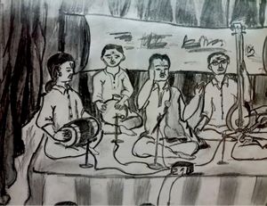 Kacheri - Cartoon Drawing / Sketch / Painting