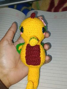 Seahorse Crochet Toy