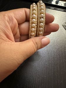 Pearl Bangle Set