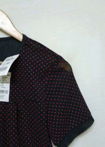 Trendy New Vintage Polka Dot Top