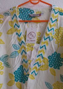 Floral Print Kurta Set
