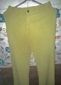 Olive Green Wide Leg Pants