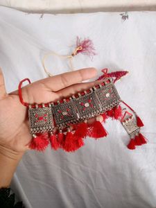 Beautiful Red Necklace 😍 2 Different Design