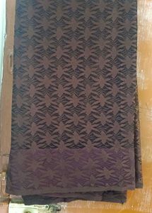 Net Saree With Stitched Blouse