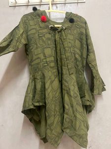 Olive Green Top
