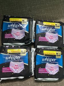 whisper panties