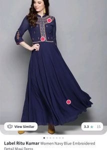 Embroidered Maxi Dress